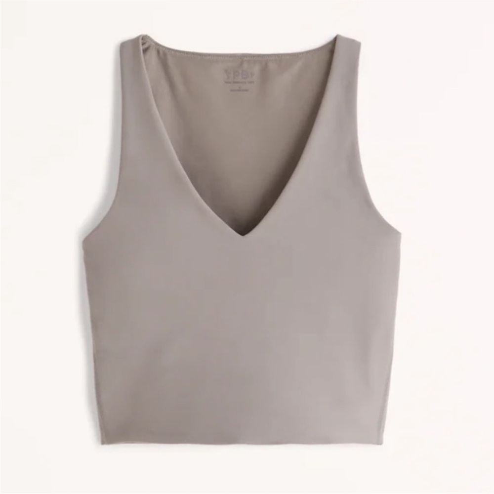 YPB seamless core V-Neck Slim Tank